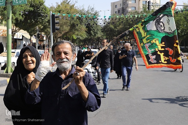 آیین پیاده‌روی جاماندگان اربعین حسینی در اصفهان