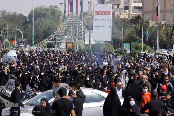 آیین پیاده‌روی جاماندگان اربعین حسینی در اصفهان