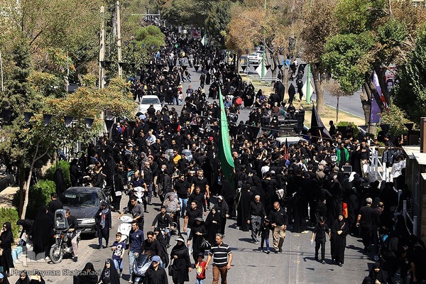 آیین پیاده‌روی جاماندگان اربعین حسینی در اصفهان