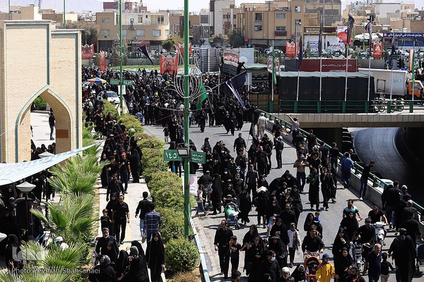 آیین پیاده‌روی جاماندگان اربعین حسینی در اصفهان