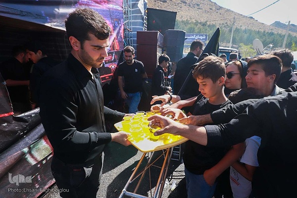 آیین پیاده‌روی جاماندگان اربعین حسینی در زنجان