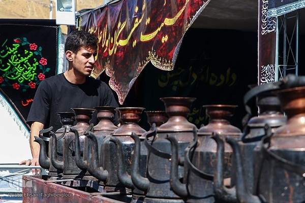 آیین پیاده‌روی جاماندگان اربعین حسینی در زنجان