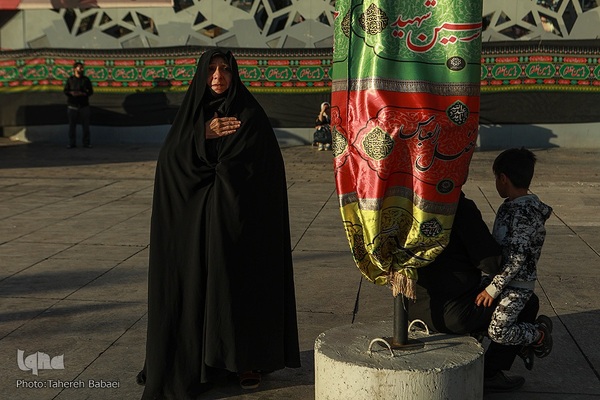 آیین پیاده‌روی جاماندگان اربعین حسینی در تهران(۲)
