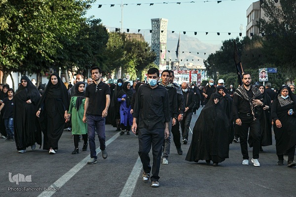 آیین پیاده‌روی جاماندگان اربعین حسینی در تهران(۲)
