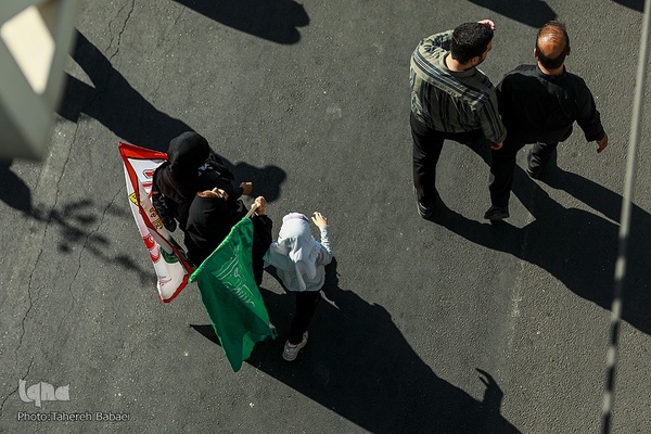 آیین پیاده‌روی جاماندگان اربعین حسینی در تهران(۳)