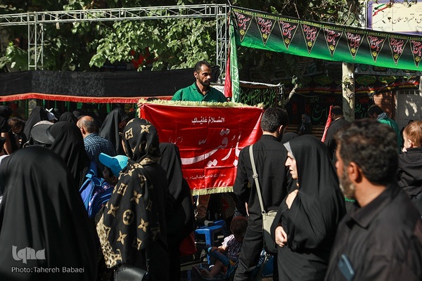 آیین پیاده‌روی جاماندگان اربعین حسینی در تهران(۳)
