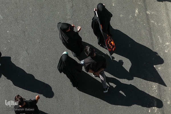 آیین پیاده‌روی جاماندگان اربعین حسینی در تهران(۳)