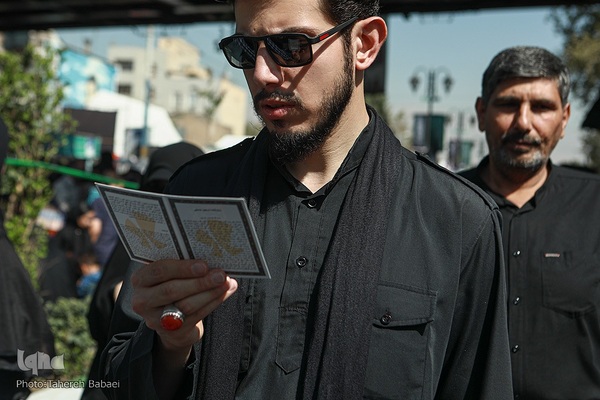 آیین پیاده‌روی جاماندگان اربعین حسینی در تهران(۳)