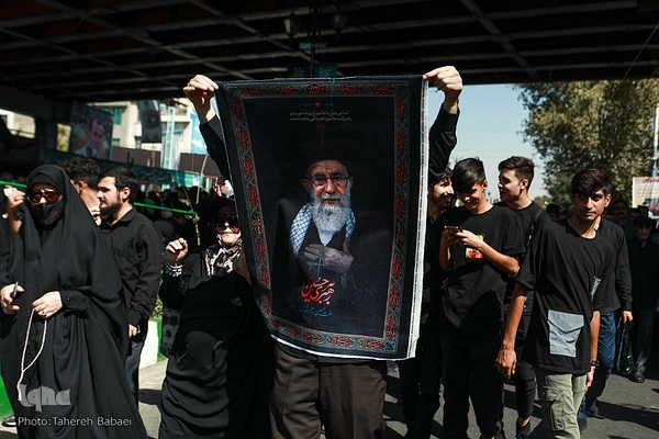 آیین پیاده‌روی جاماندگان اربعین حسینی در تهران(۳)