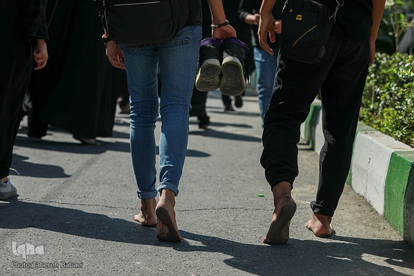 آیین پیاده‌روی جاماندگان اربعین حسینی در تهران(۳)