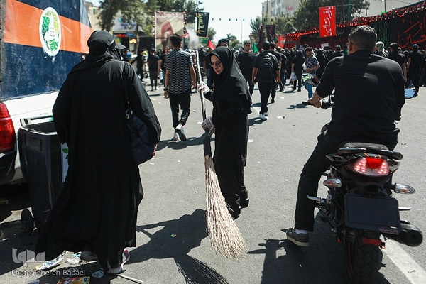 آیین پیاده‌روی جاماندگان اربعین حسینی در تهران(۳)