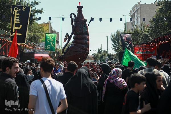 آیین پیاده‌روی جاماندگان اربعین حسینی در تهران(۳)