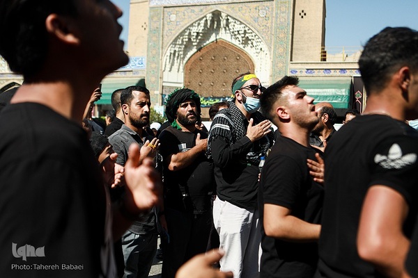 آیین پیاده‌روی جاماندگان اربعین حسینی در تهران(۳)