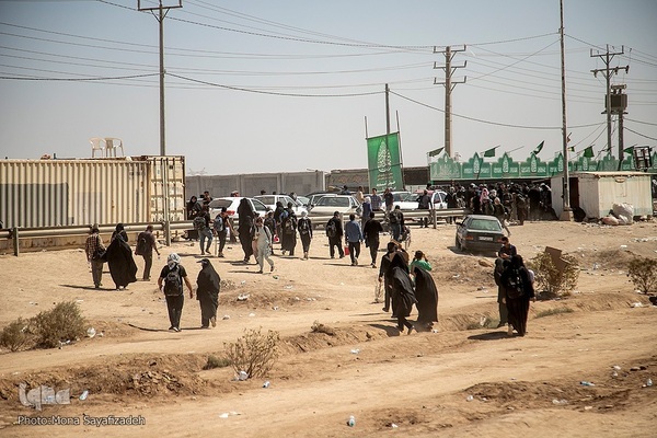 بازگشت زائران اربعین از مرز شلمچه