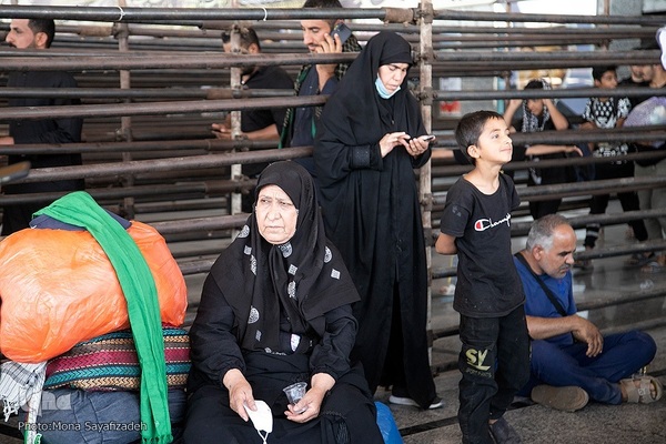 بازگشت زائران اربعین از مرز شلمچه