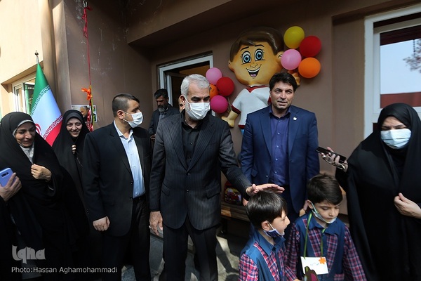 جشن غنچه‌ها با حضور یوسف نوری، وزیر آموزش و پرورش