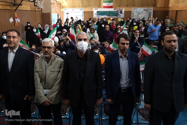 جشن غنچه‌ها با حضور یوسف نوری، وزیر آموزش و پرورش