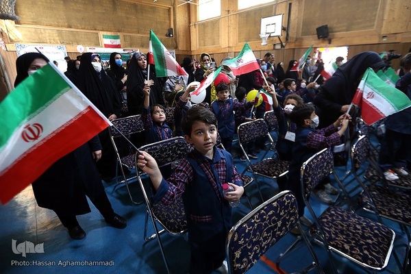 جشن غنچه‌ها با حضور یوسف نوری، وزیر آموزش و پرورش