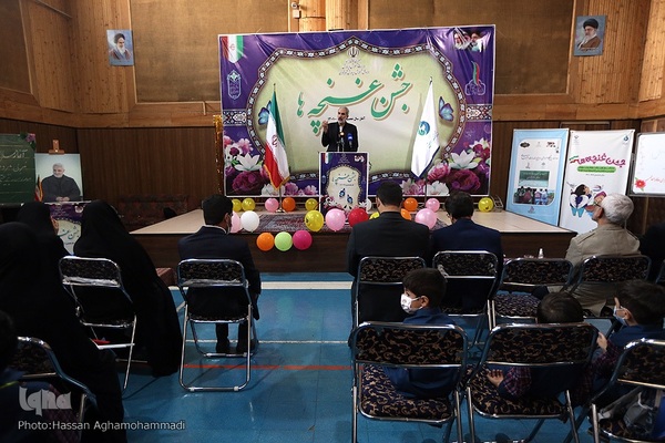 جشن غنچه‌ها با حضور یوسف نوری، وزیر آموزش و پرورش