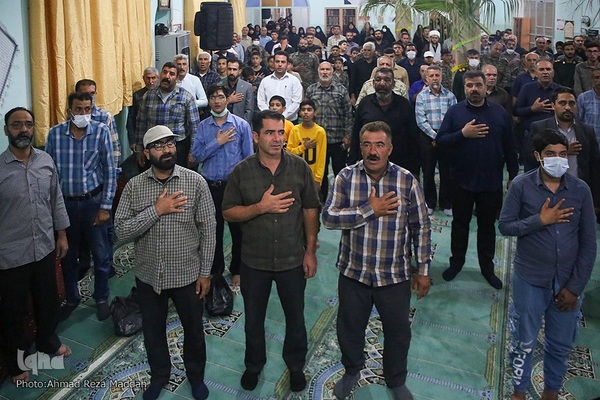 بزرگداشت شهدای منطقه قره باغ شیراز