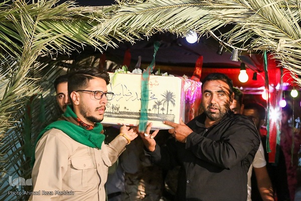 بزرگداشت شهدای منطقه قره باغ شیراز