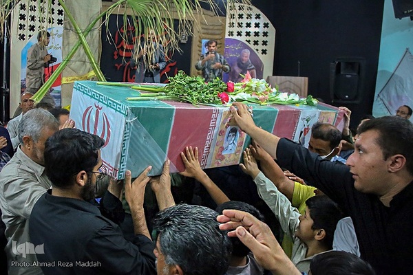 بزرگداشت شهدای منطقه قره باغ شیراز