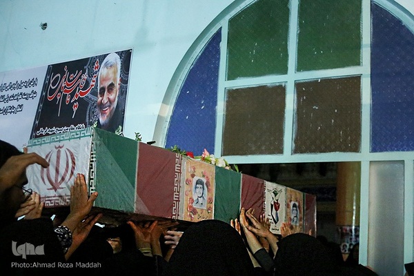 بزرگداشت شهدای منطقه قره باغ شیراز