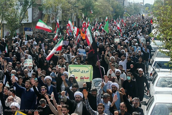 خروش مردم ولایت‌مدار شهر مقدس قم در دفاع از ولایت و مقدسات