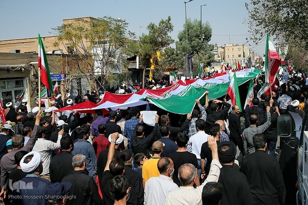 خروش مردم ولایت‌مدار شهر مقدس قم در دفاع از ولایت و مقدسات