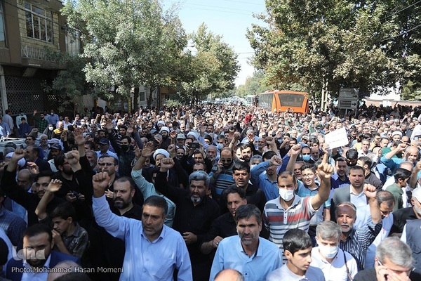 خروش مردم ولایت‌مدار همدان در دفاع از ولایت و مقدسات