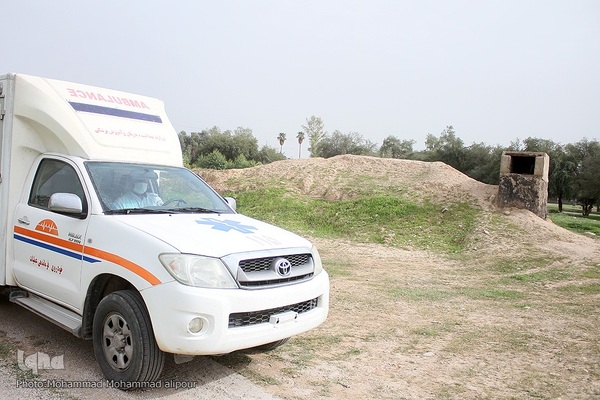 بیمارستان زیرزمینی شهید کلانتری اندیمشک در خوزستان