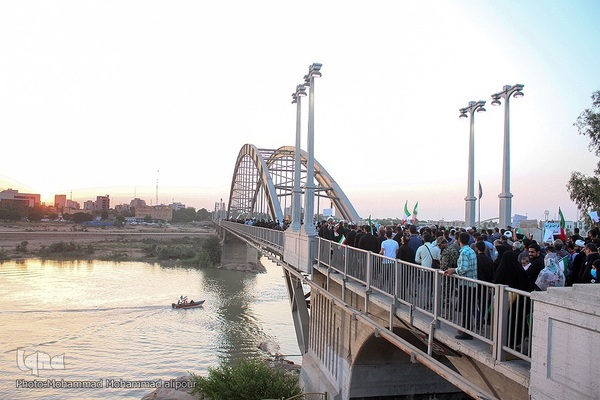 اجتماع مردم اهواز در محکومیت هنجارشکنی‌های اخیر