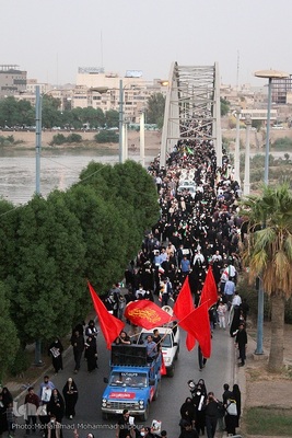 اجتماع مردم اهواز در محکومیت هنجارشکنی‌های اخیر