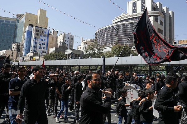 مراسم عزاداری شهادت امام رضا (ع) در مشهد مقدس