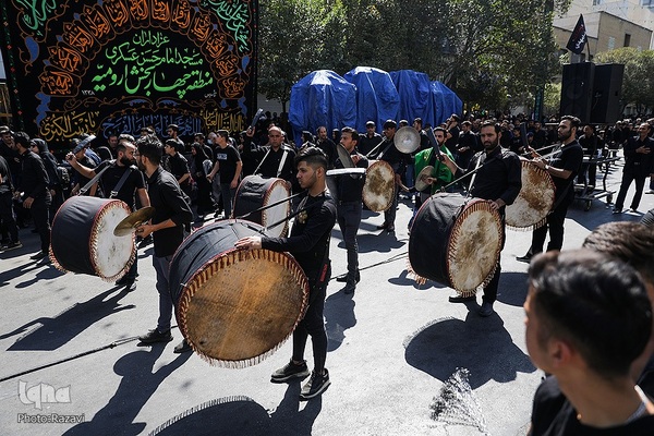 مراسم عزاداری شهادت امام رضا (ع) در مشهد مقدس
