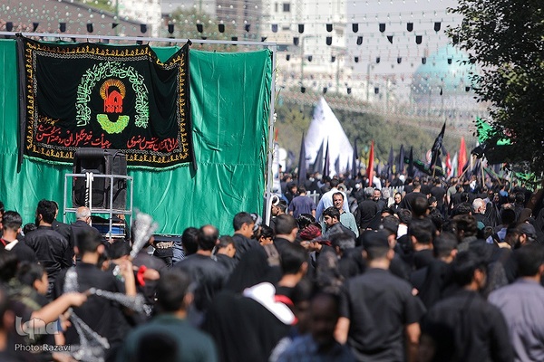 مراسم عزاداری شهادت امام رضا (ع) در مشهد مقدس