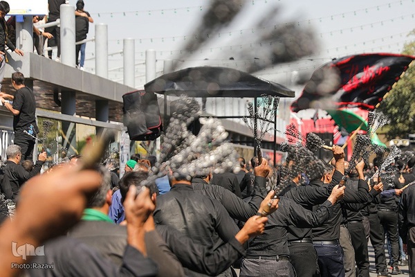 مراسم عزاداری شهادت امام رضا (ع) در مشهد مقدس