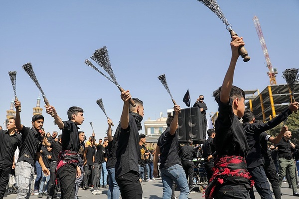 مراسم عزاداری شهادت امام رضا (ع) در مشهد مقدس