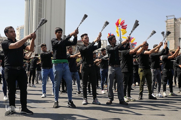 مراسم عزاداری شهادت امام رضا (ع) در مشهد مقدس