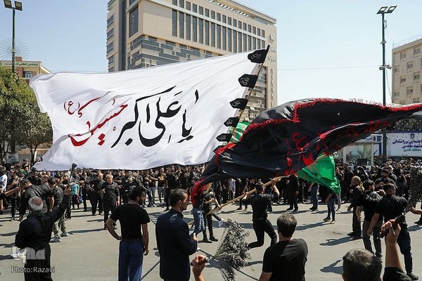 مراسم عزاداری شهادت امام رضا (ع) در مشهد مقدس