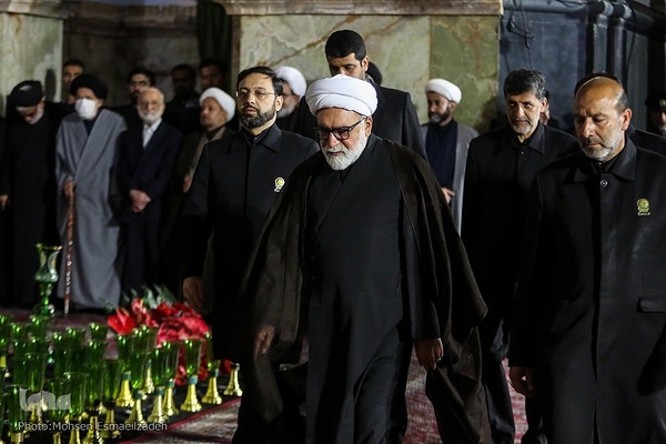 آیین خطبه‌خوانی شب شهادت امام رضا(ع)