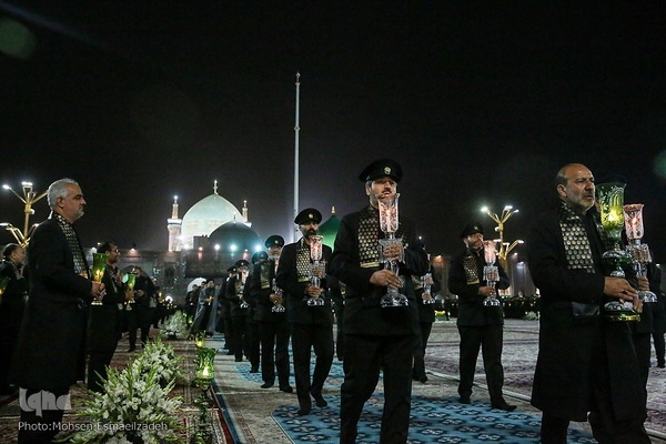 آیین خطبه‌خوانی شب شهادت امام رضا(ع)
