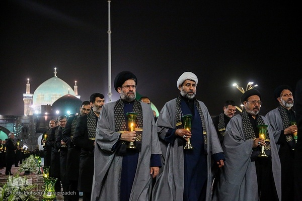 آیین خطبه‌خوانی شب شهادت امام رضا(ع)