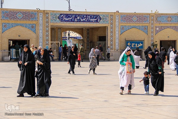 حضور هیئت های مذهبی در حرم شاهچراغ(ع)