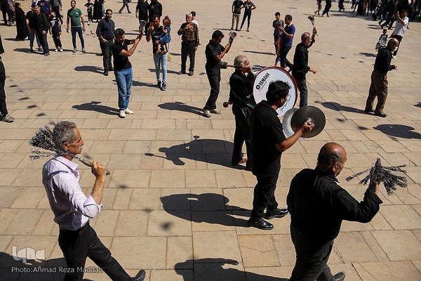 حضور هیئت های مذهبی در حرم شاهچراغ(ع)