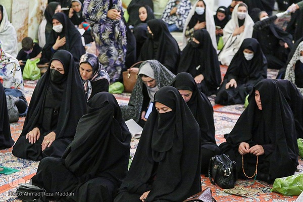 عزاداری روز شهادت حضرت امام رضا(ع) در حرم مطهر حضرت شاهچراغ (ع)