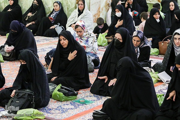 عزاداری روز شهادت حضرت امام رضا(ع) در حرم مطهر حضرت شاهچراغ (ع)