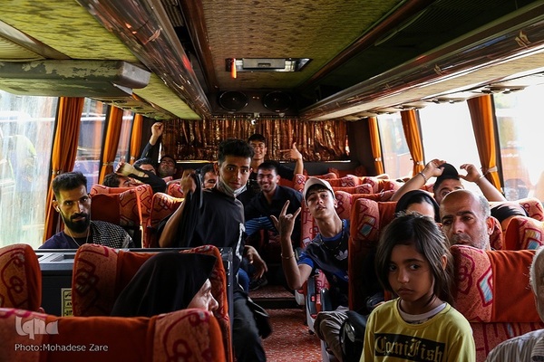 عکس | بازگشت زائران از پایانه مسافربری امام رضا (ع)