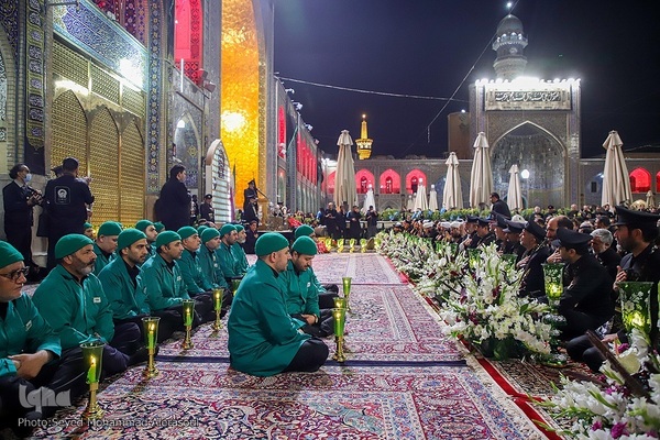 مراسم شام غریبان شهادت امام رضا(ع)