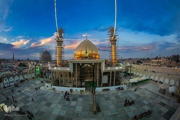 حرم مطهر و نورانی امام حسن عسگری (ع) در سامرا